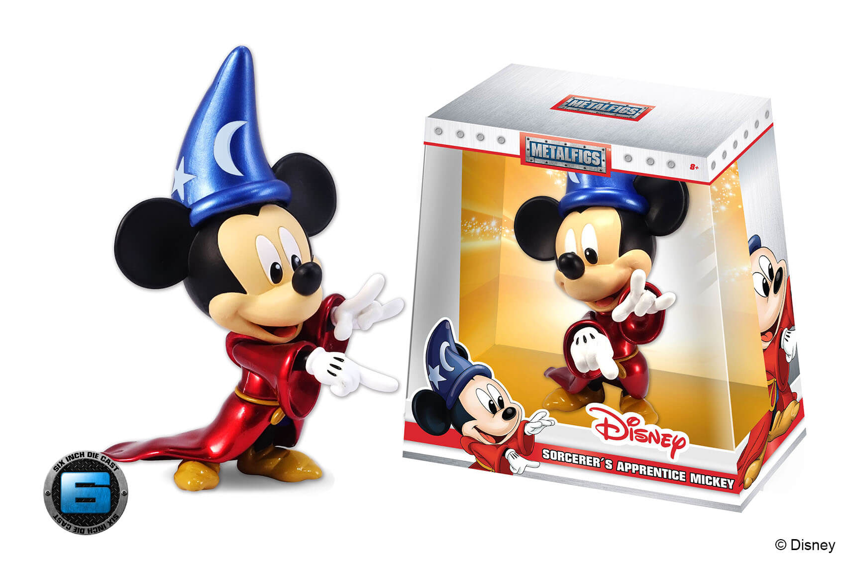 Jada Nano Figures Disney Fantasia Sorcerer's Apprentice Mickey Mouse Building 