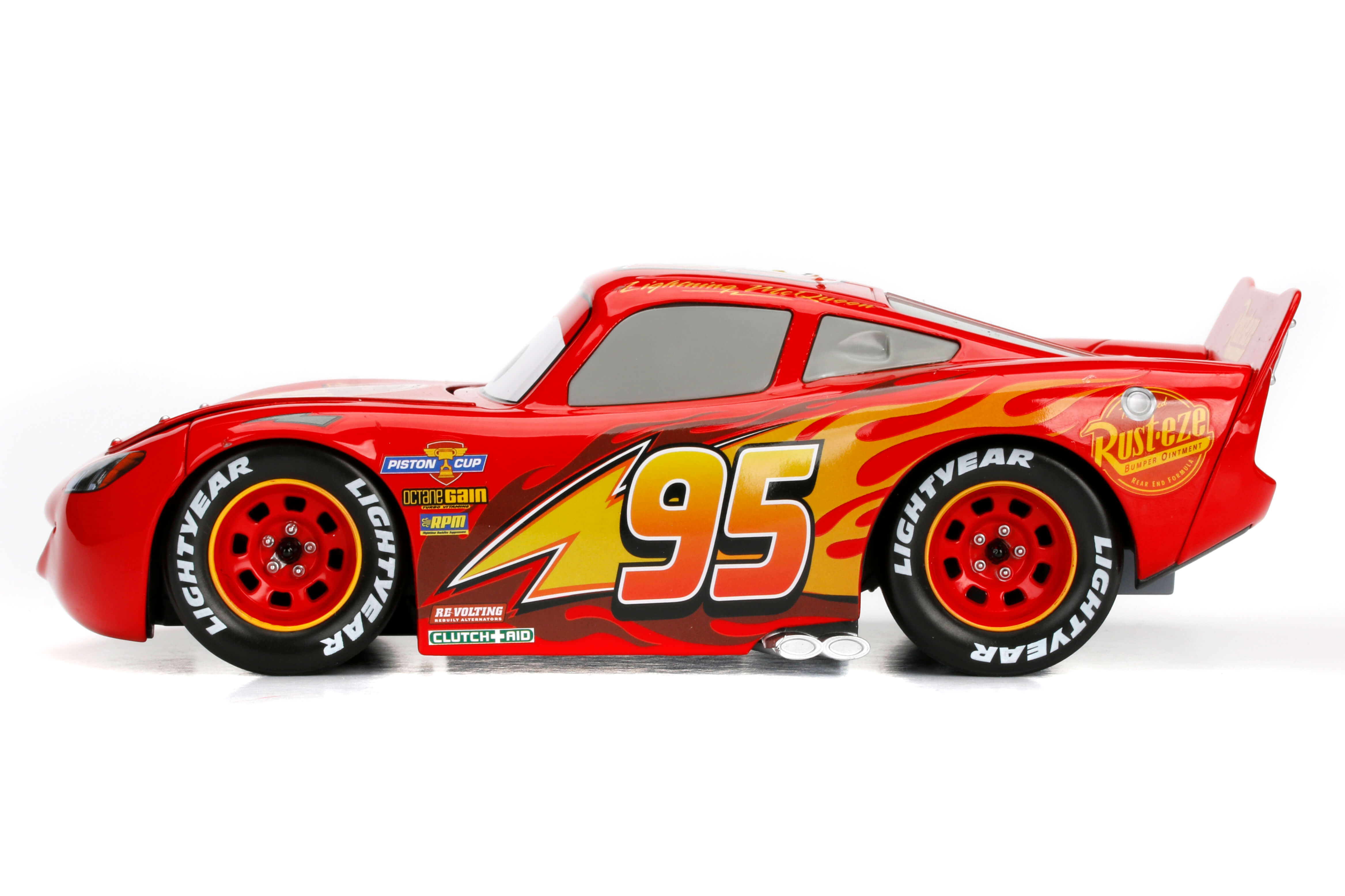 1:24 Lightning McQueen w/ Tire Rack (Cars 3) | Metals Die Cast