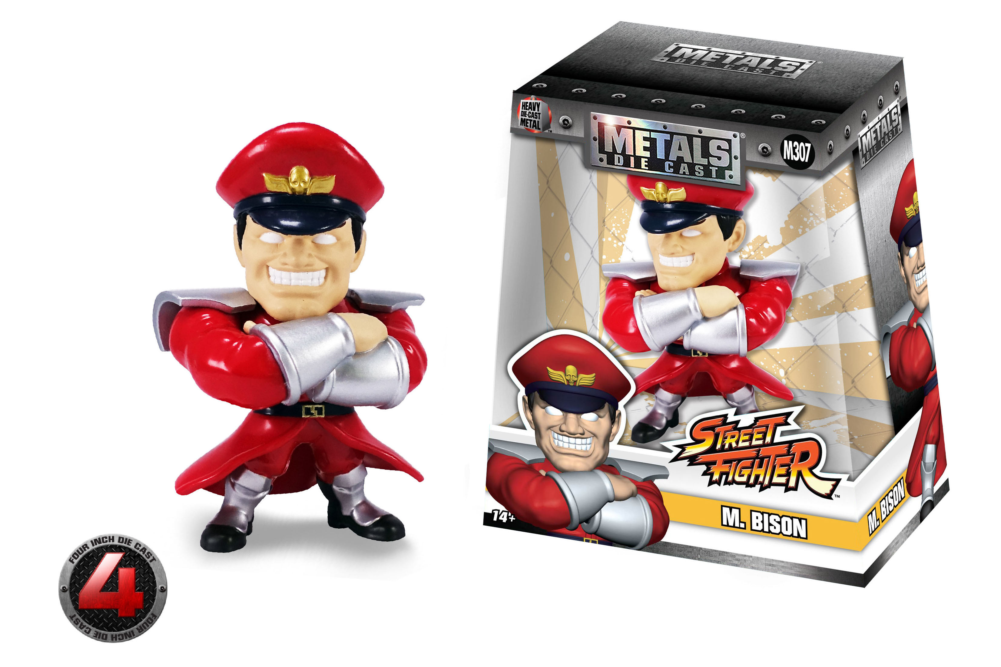 4 METALS Street Fighter: Guile (M306) 