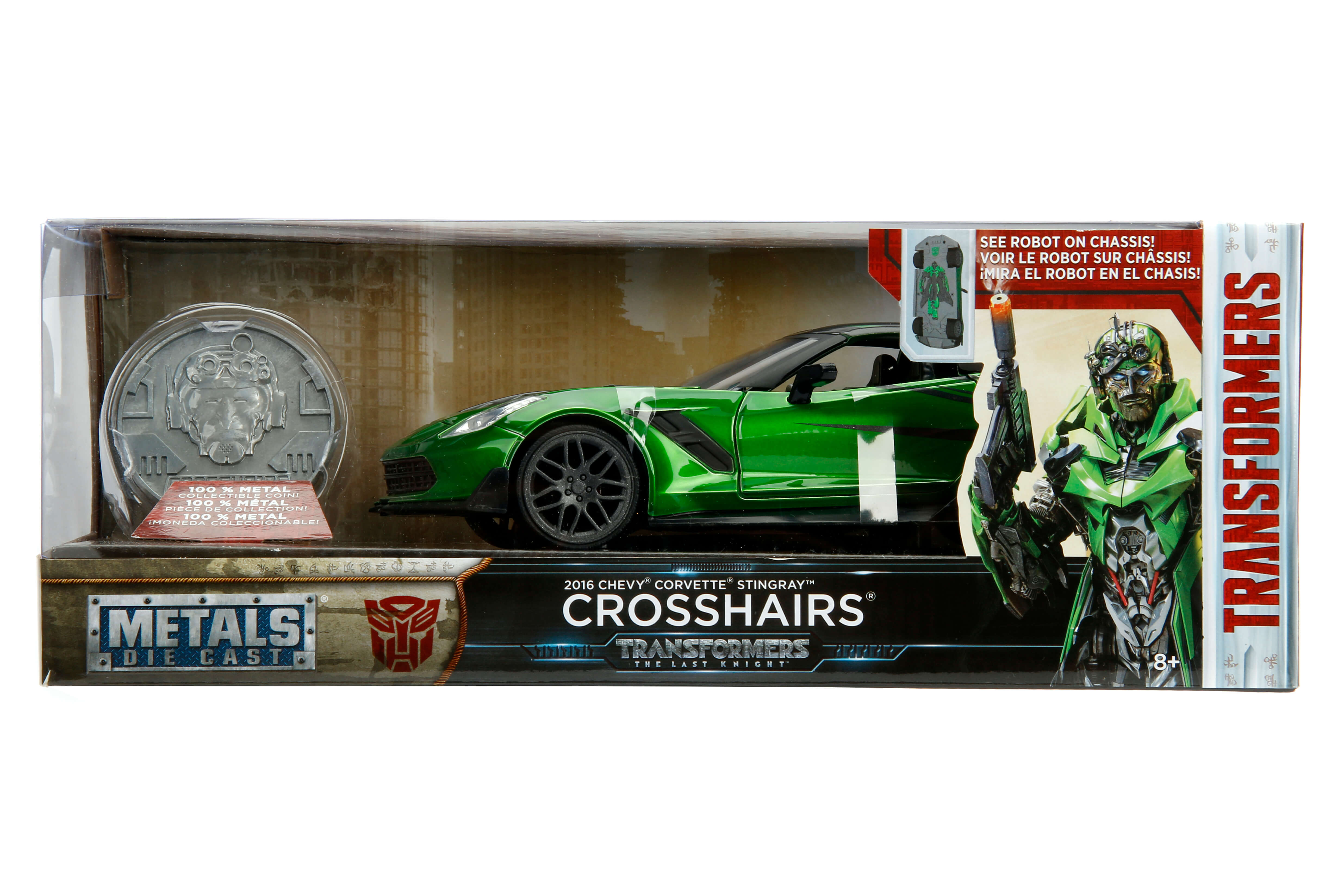 1 24 Crosshairs Transformers The Last Knight Metals Die Cast   Metals TransformersLastNight 124 Crosshairs Package 01 