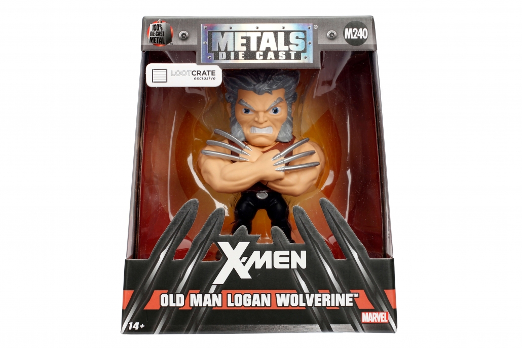 Loot Crate Marvel X-men Old Man Logan Wolverine 100 Die Cast M240 for sale online 