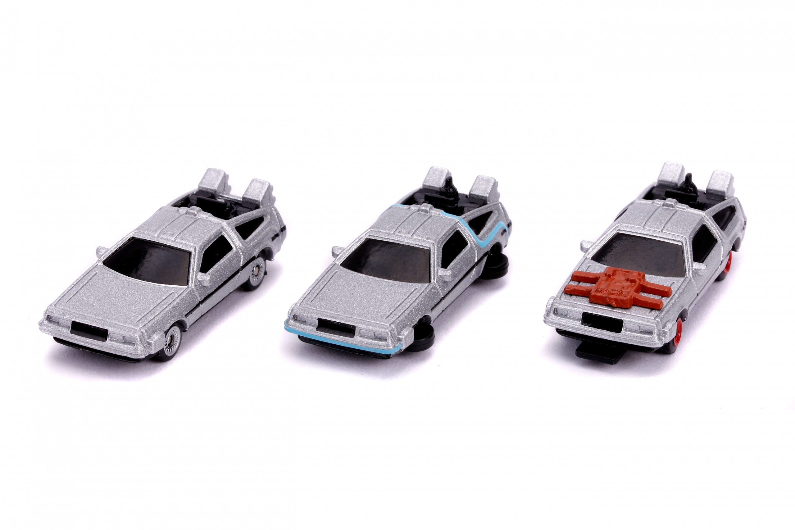 Nano Hollywood Rides Back to the Future 3-Pack W1 | Metals Die Cast