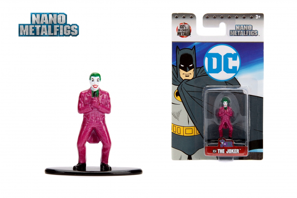 The Joker DC 1.5 Inch Diecast Nano Metal Figure by Jada DC54