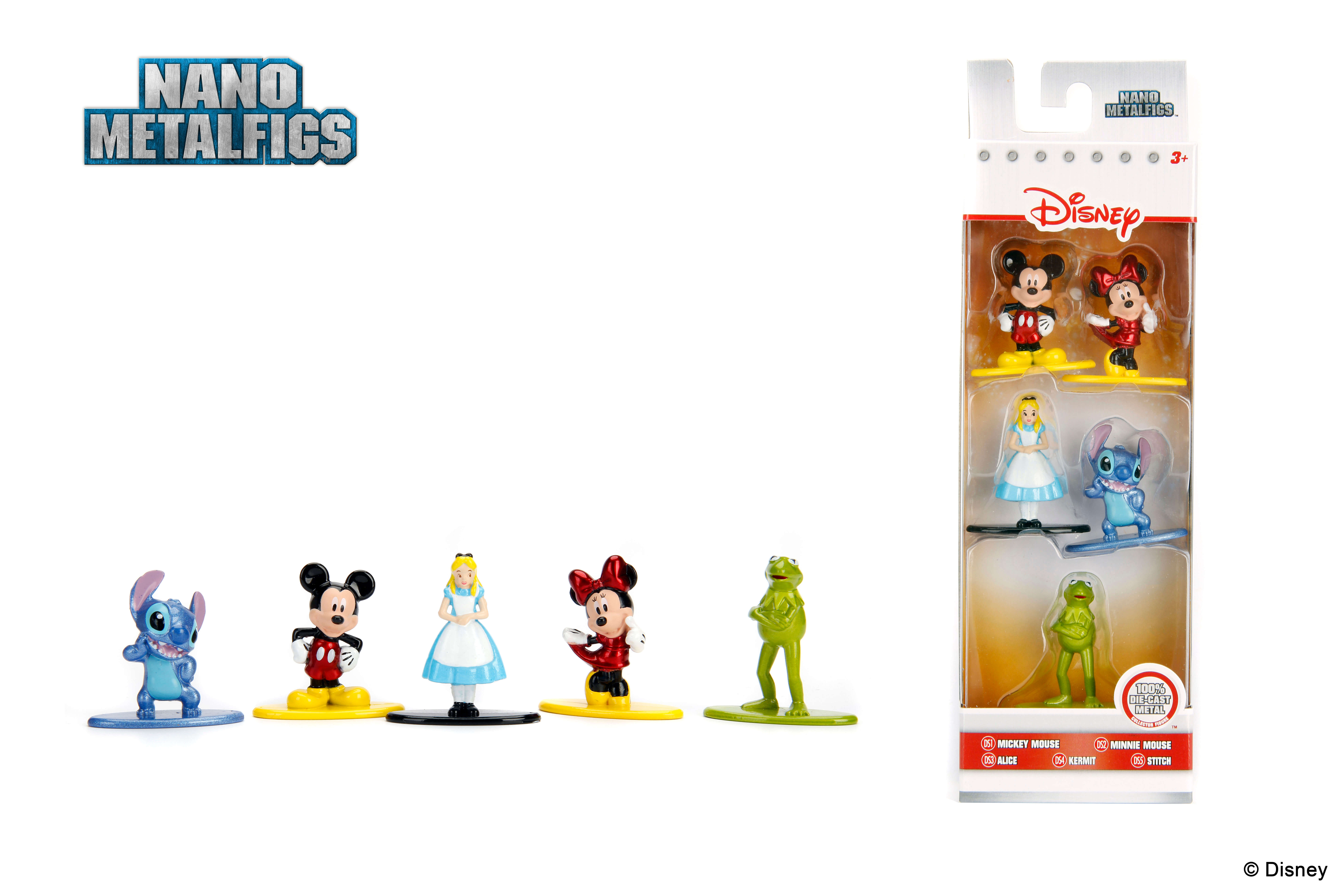 Details about   Disney Nano MetalFigs 100% Die-Cast Metal 5 Pack Figure Collector’s Set 2017 NEW 
