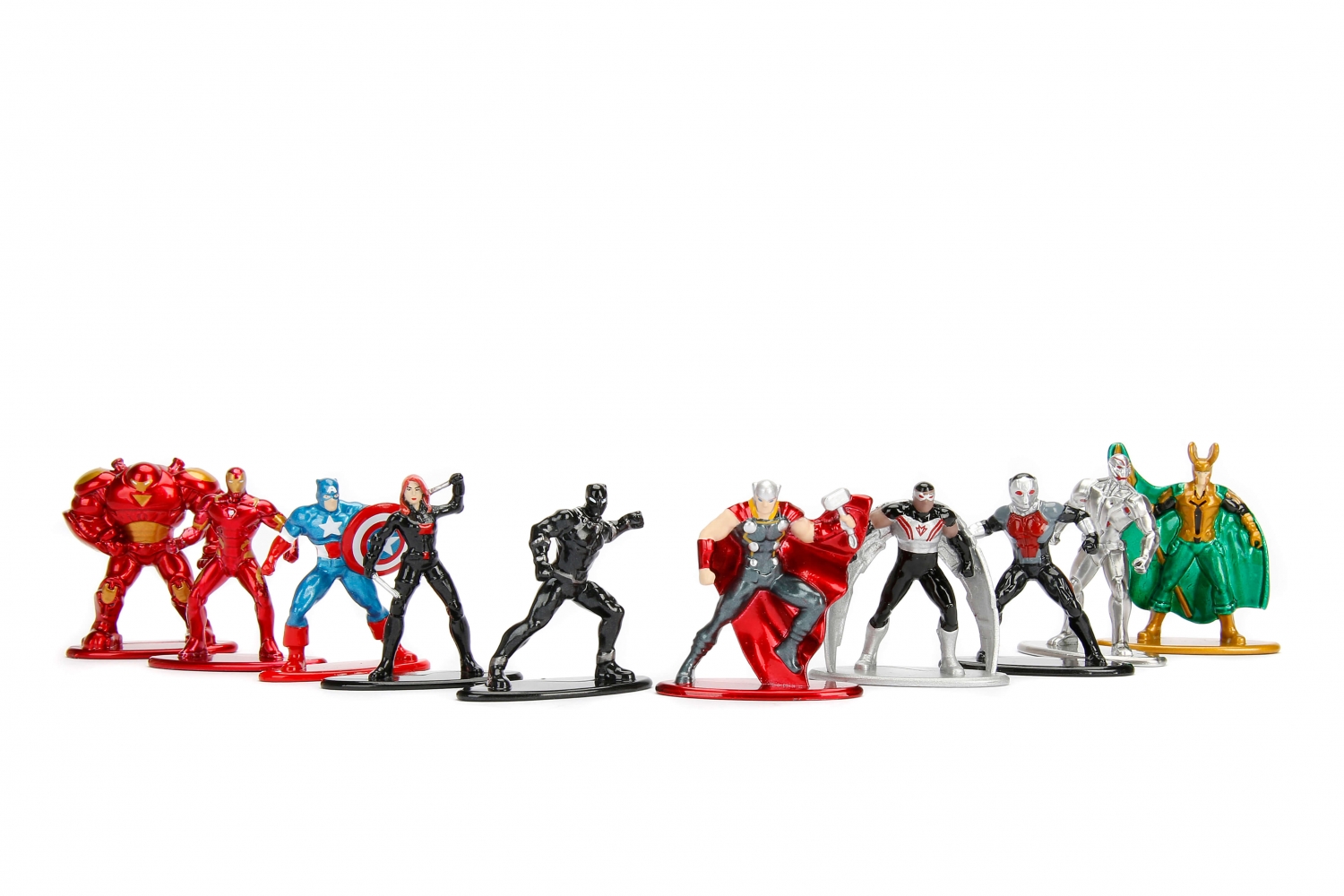 Nano Metalfigs Marvel Avengers 20-Pack | Metals Die Cast