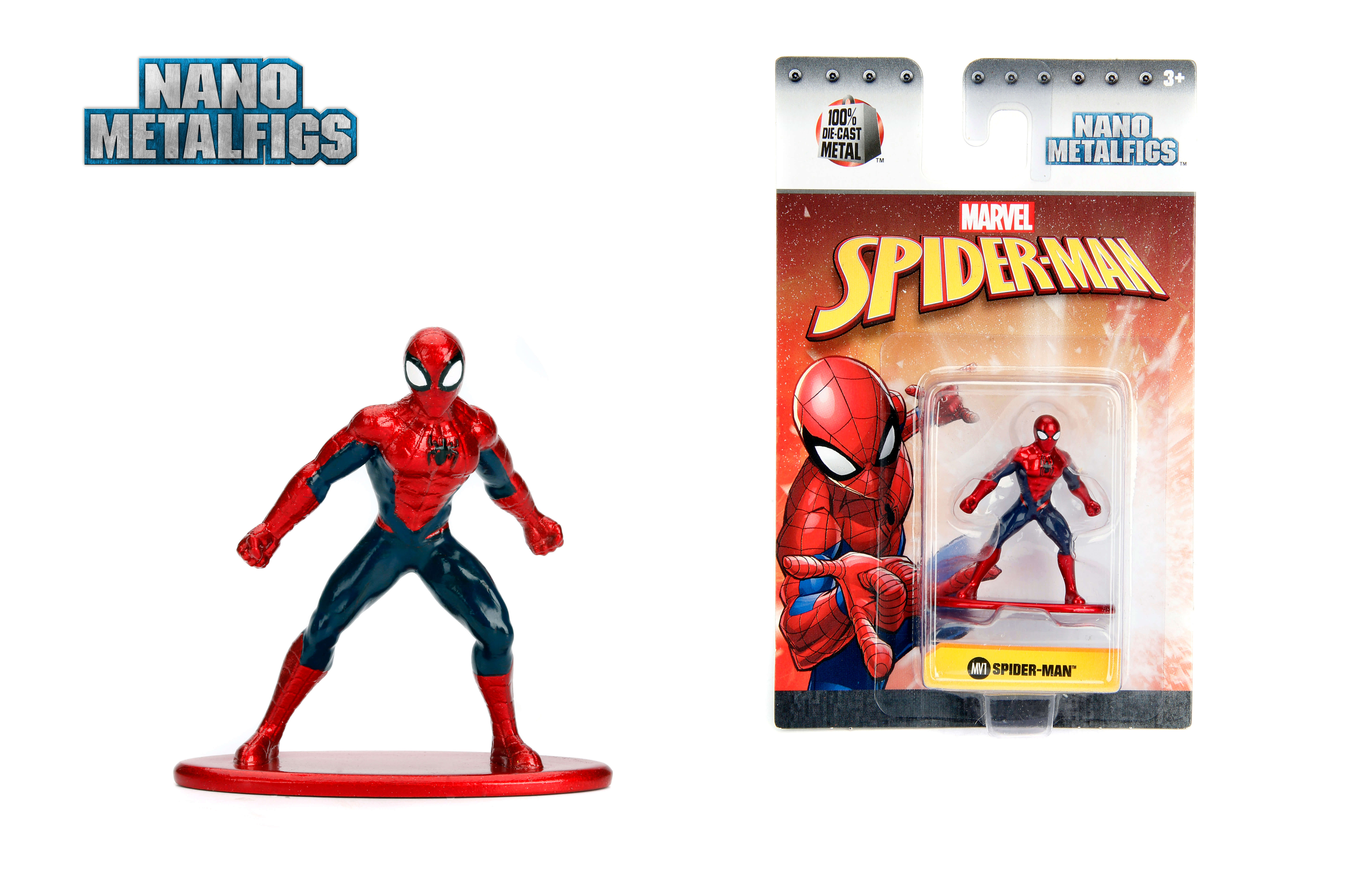 spider man metal figure