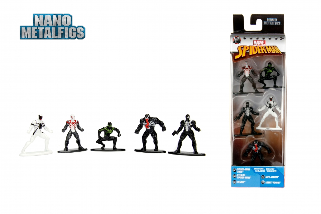 Nano Metalfigs Marvel  pack of 5 Spider-Man A 