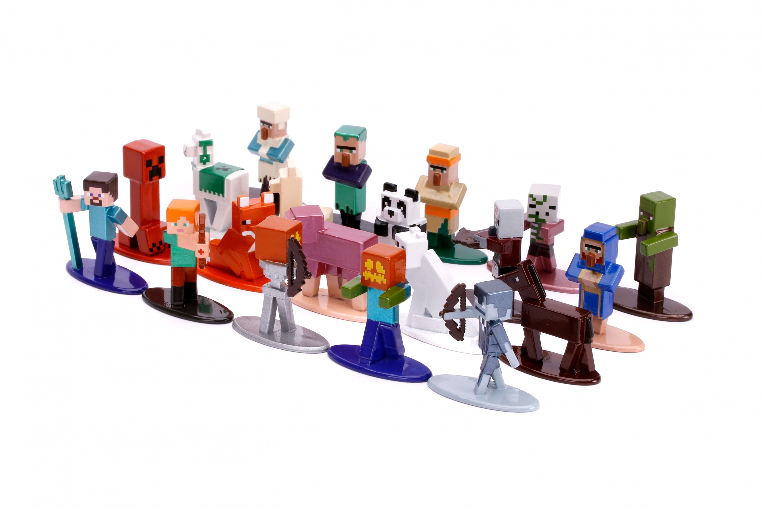 Nano Metalfigs Minecraft 20-Pack Wave 3 | Metals Die Cast