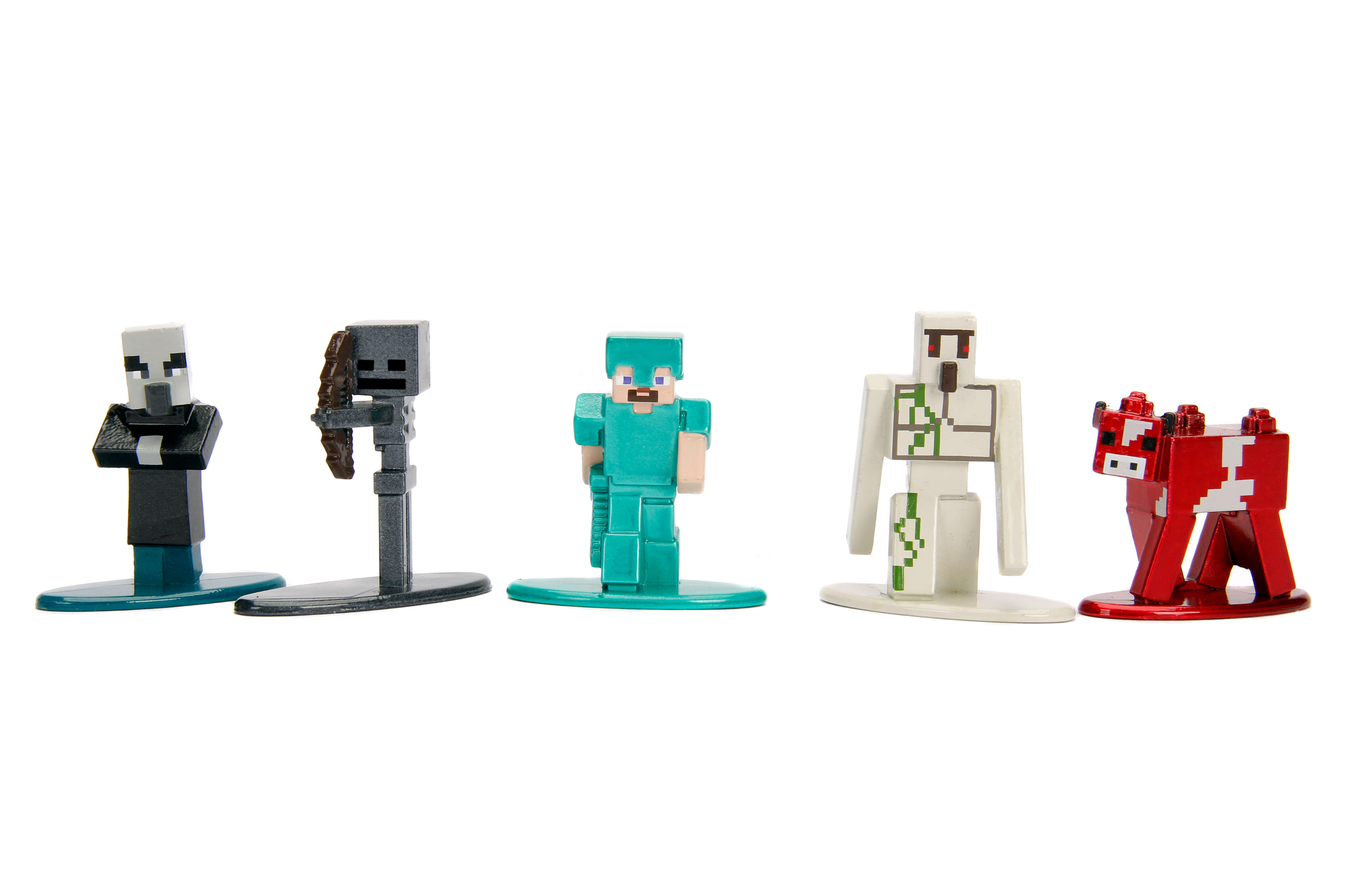 Nano Metalfigs Minecraft 5-Pack B | Metals Die Cast