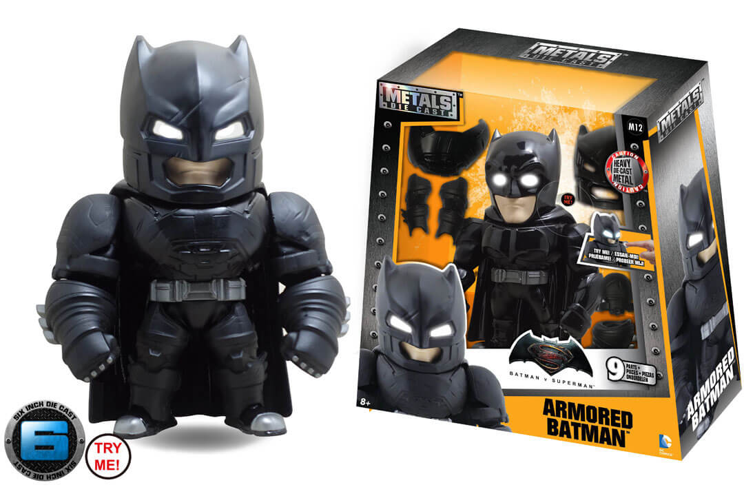 Armored Batman 6 inch (M12) | Metals Die Cast