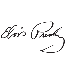 Elvis Presley logo | Metals Die Cast