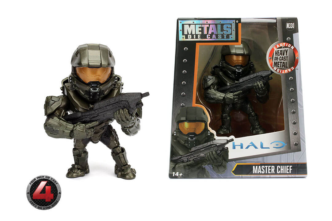 Jada Toys Metals Die Cast Halo M330 Master Chief Collectable Figure  New/Sealed